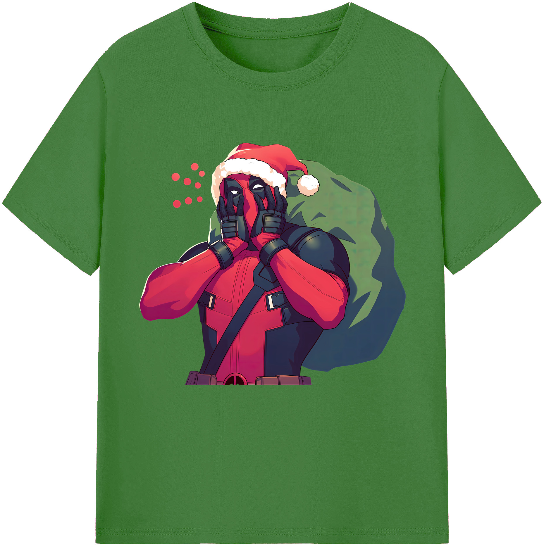 （画像用） Deadpool デッドプール レディースカジュアルプリントTシャツ（綿100％）